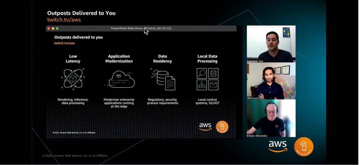 PureStorage's tweet image. Happening now on twitch.tv/aws   
---&amp;gt;Pure + @AWS 

#AWS #awsoutposts #partners #cloud #HybridCloud