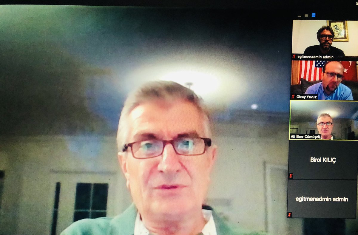 EYUDER Liderlik Akademisi sezon finali yapılıyor. Son dersimizi Prof. Dr. Ali İlker Gümüşeli hocam veriyor. “Çatışma Yönetimi”... emeği geçen tüm akademisyenlerimize ve EYUDER ailesine teşekkürler.... <a href="/DrOlcayYavuz/">Olcay Yavuz</a> <a href="/eyuder/">EYUDER</a>