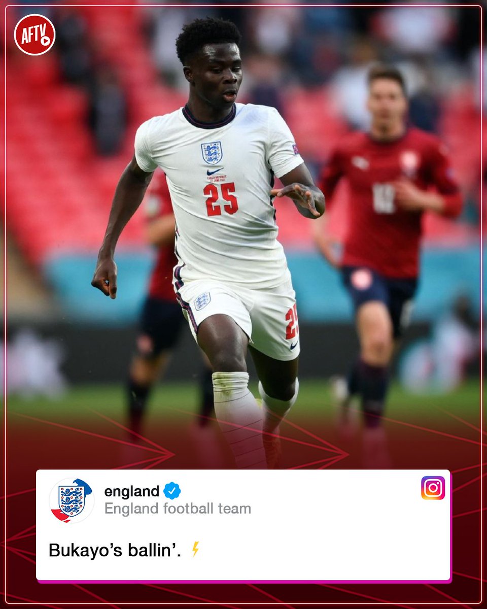 Ballin'. ⚡️

Outstanding performance from <a href="/BukayoSaka87/">Bukayo Saka</a> last night! Did Arsenal proud. 🙌💪