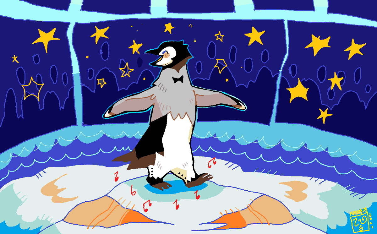nevgig's tweet photo. ignoring my current responsibilities to think about Mumble 💙🐧 https://t.co/d8IAnheaLn
