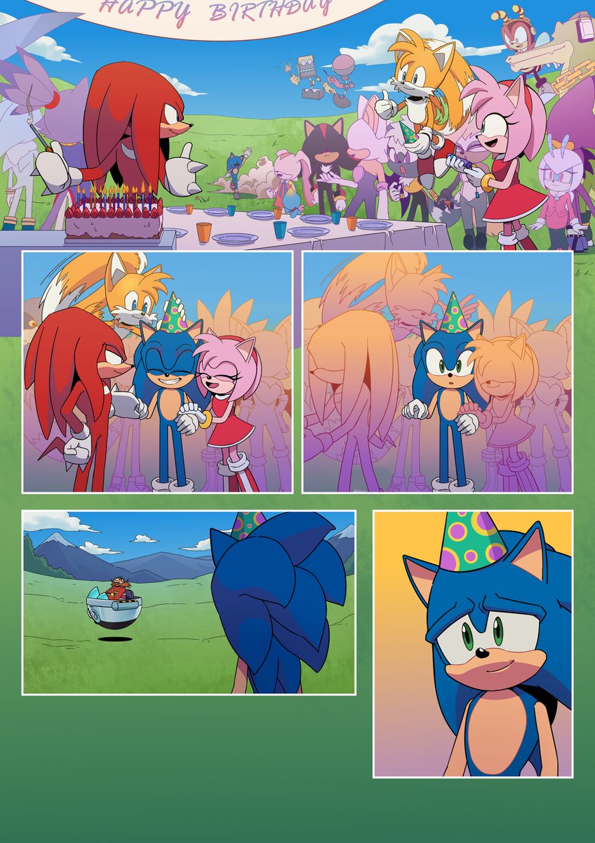HAPPY BIRTHDAY SONIC AND DR.EGGMAN!
#Sonic30th 
#SonicTheHedgehog 
#ソニックバースデー2021 