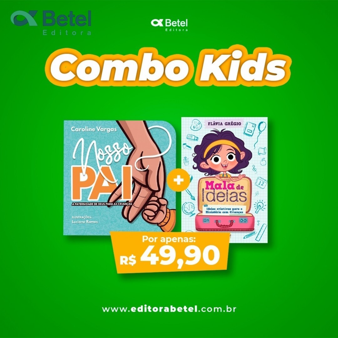 editorabetel's tweet photo. Combo Kids
Nosso pai + Mala de Ideias 
Por R$49,90

Compre na nossa loja virtual!
https://t.co/bbD7JPW420

*Válido enquanto durarem nossos estoques.⠀

#kids #livrosinfantis  #maladeideias #nossopai #gospel #livros #bíblia #palavradedeus #editorabetel #aebdnaopodeparar https://t.co/EojZaQeNPD