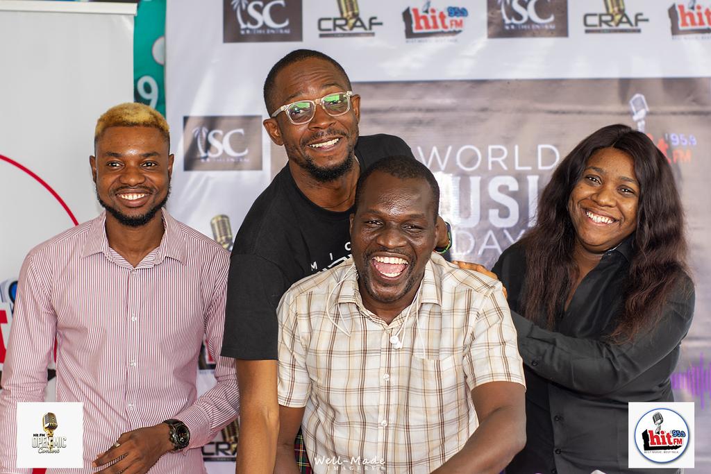 superjanded's tweet photo. How we celebrated the world music Day 2021 @hitfmcalabar ....
Open mic concert was lit π₯π₯π₯
πΈ @wellmadeimagery
#openmicconcert #worldmusicday https://t.co/aSLFWql8tC