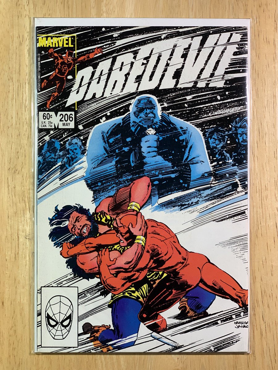 32_pages's tweet photo. Daredevil 206 (1984) - DD vs Micah Syn
https://t.co/xpBTfR0DRT
.
#daredevil #manwithoutfear #mattmurdock #daredevilcomics #daredevilcomic #kingpin #elektra #hellskitchen #bullseye #marvelcomics #marvel #igcomicfamily #igcomicsfamily #igcomicfam #comicbooks #comicbook https://t.co/sWGnyculaY
