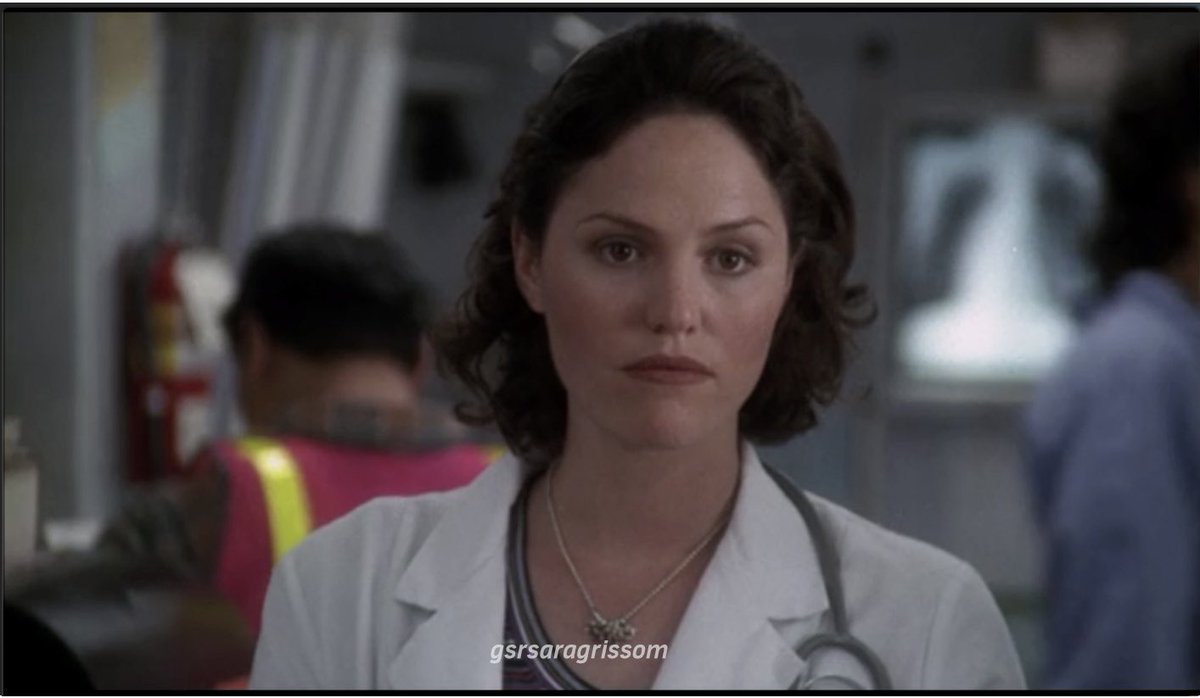 gsrsaragrissom's tweet photo. Maggie in 3.20 Random Acts. 
#maggiedoyle #jorjafox #er https://t.co/ayMdSXkj0f