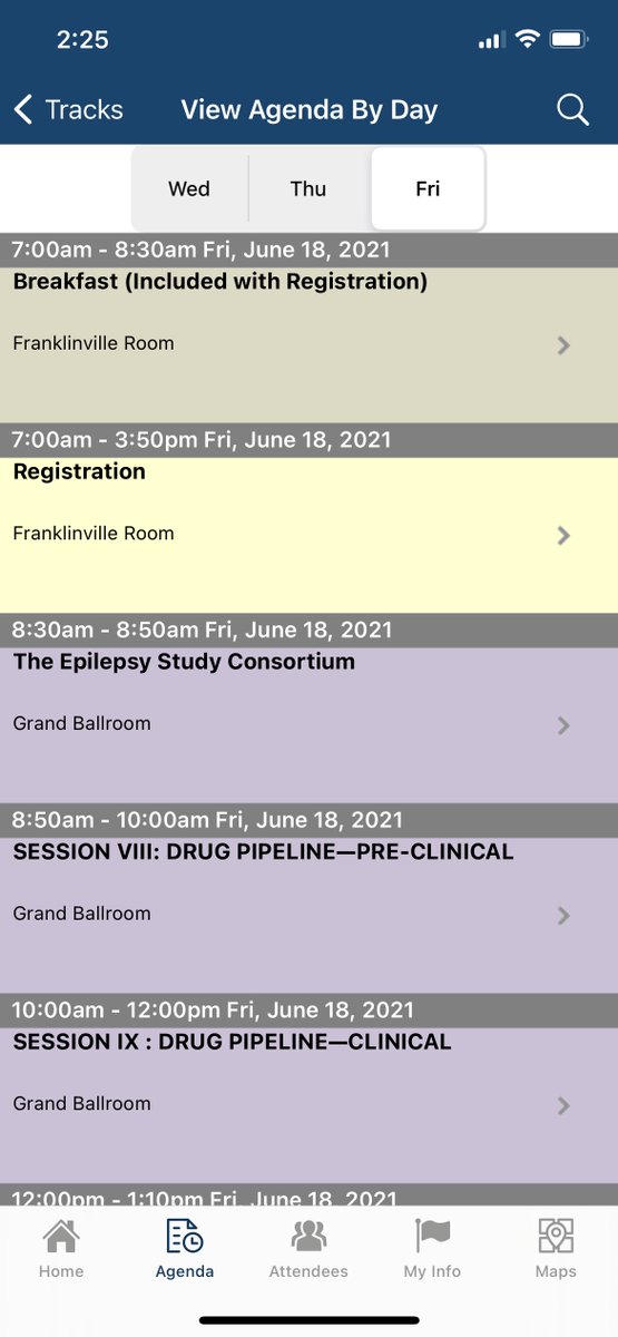 We're back!  Our first post-pandemic conference--the Antiepileptic Drug &amp; Device Trials XV--  took place outside Philadelphia last week.  Thank you to the AEDD team for being such great supporters of the AgendaPop app!