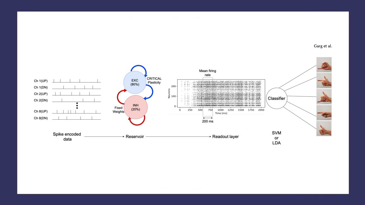 This paper proposes a novel approach to evaluating and tuning signals to spikes for neuromorphic regulated reservoir computing and EMG hand gesture recognition: bit.ly/3x27Rlb