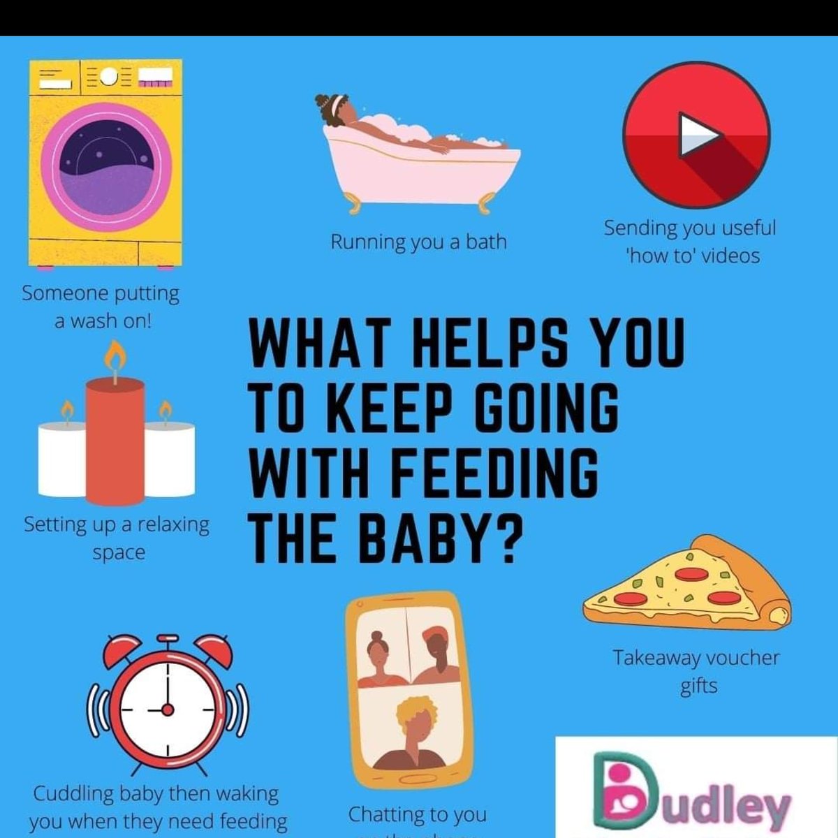 We had a great chart this morning at Nurture Babies about how we have been supported through our breastfeeding journeys. There are so many ways your partner &amp; wider family can support you.
Here's a fantastic link from the ABM too abm.me.uk/breastfeeding-…