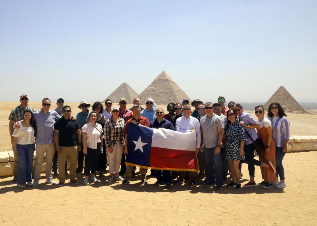 I am immensely proud of the @TXMilitary team tasked with laying the groundwork for #SPPEgypt in #Cairo last week. Thank you to these #Texans for your contributions to building a strong bilateral relationship with #Egypt. @USNationalGuard #StrengtheningPartnerships