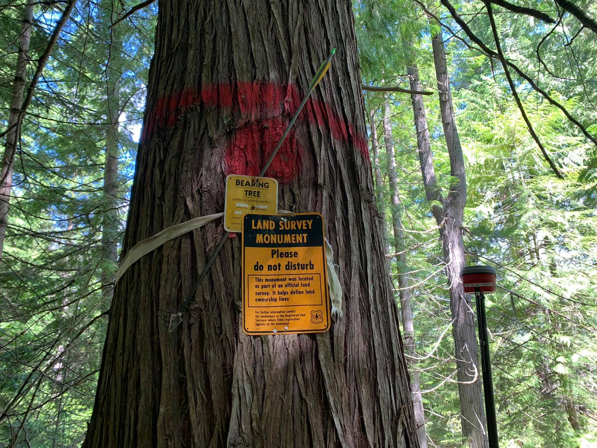 SurveyorHelp's tweet photo. Walking up to this as a surveyor evokes emotion and imagination. The child in me wants to know the story behind the arrow.

I'm grateful for a career that allows me to uncover history and ignite my imagination. 

#Landsurveying #landsurveyor #surveyor #surveylife https://t.co/03bvjRR34d
