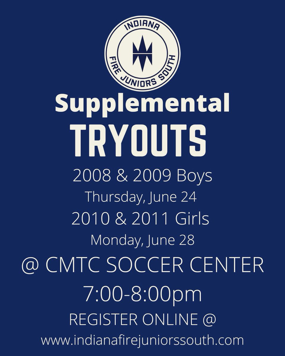 Questions? Email info@indianafirejuniorssouth.com