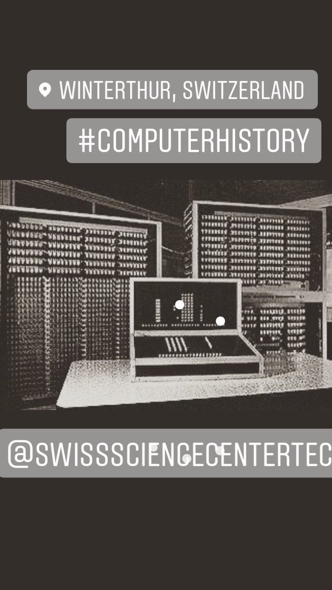 nautiluz_de's tweet photo. Am 100. Geburtstag von Konrad #Zuse ((* 22. Juni 1910) erinnern wir an die #ERMETH (#Elektronische #Rechenmaschine der #ETH) - einer der ersten #Computer in Europa: Entwickelt am Institut für angew. #Mathematik der @ETH #Zürich.
#bern #berlin #eth #stgallen #basel https://t.co/5DA1165V3S
