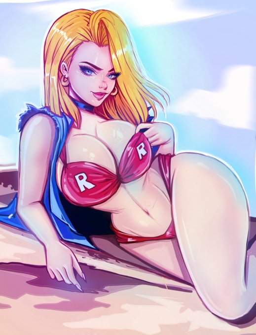 Ravernclouk on X: Android 17 Y 18 #DragonBall #DragonBallZ / X