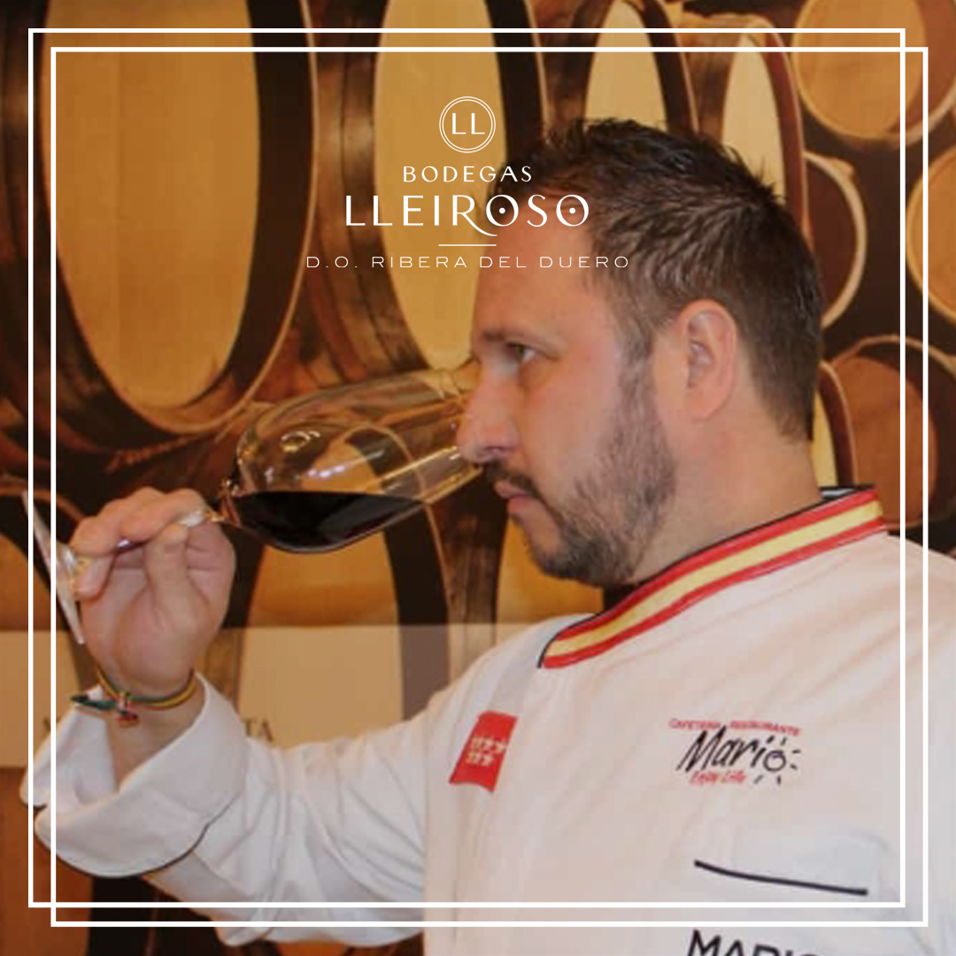 El restaurante @<a href="/MarioEnjoyLife1/">Cafeteria Restaurante Mario Enjoy Life</a> con nuestro #LleirosoCrianza. Gran elección de un vino 100% Tempranillo procedente de viñas viejas, con estricta selección de uva y cultivadas en <a href="/DORibera/">Ribera Del Duero</a>.