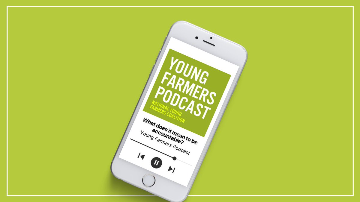 What does it mean to be #accountable?

In this new episode of the #YoungFarmers Podcast, we talk about what it means for Young Farmers to be accountable to its farmers, partners, and its #racialequity commitments. youngfarmers.simplecast.com/episodes/accou…