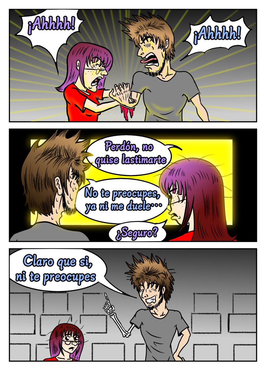 kamiUnzueta's tweet photo. Las películas de terror le dan amsiedad…#relationshipgoals #datenight #scarymovies #junta2 #tiracomica #comicmexicano https://t.co/CNRnMT89cl