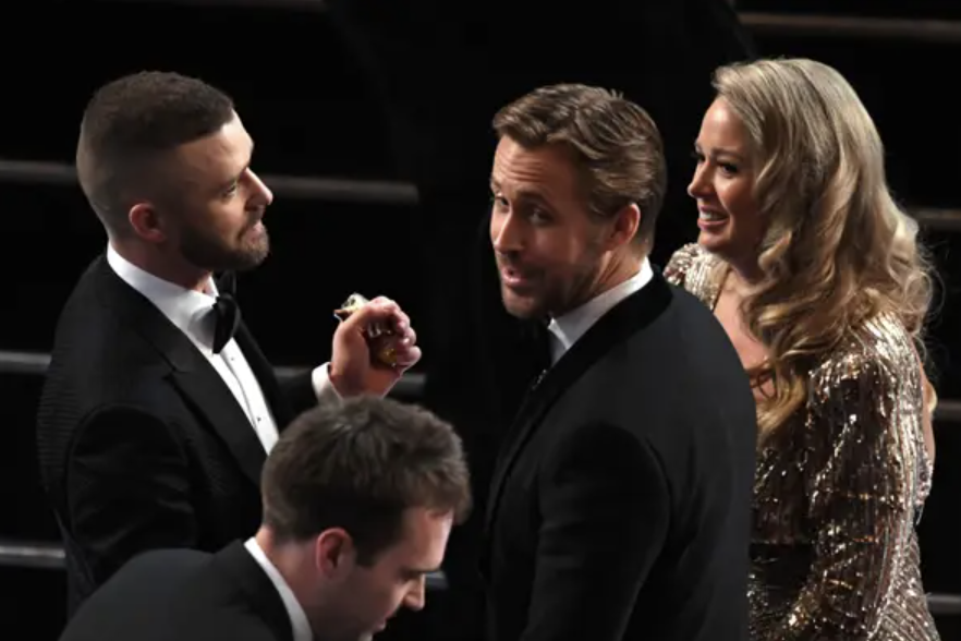 BuzzFeed's tweet photo. When Justin Timberlake and Ryan Gosling were on The Mickey Mouse Club, Justin's mom was Ryan's legal guardian. https://t.co/UGqkY446rl