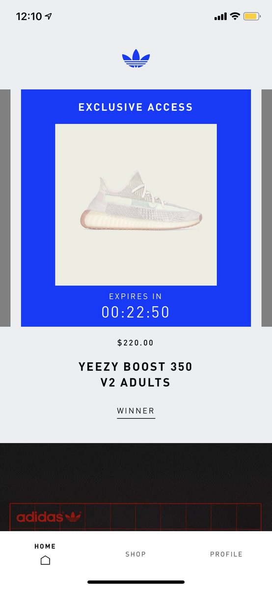Ma_6134's tweet photo. @snkr_twitr Adidas confirmed app sending out EA for yeezys, includes, 700 kyanite, 380 onyx, 350 citrin, 380 calcite glow, 350 zyon, and 350 sand taupe https://t.co/xTXlzC8zu5