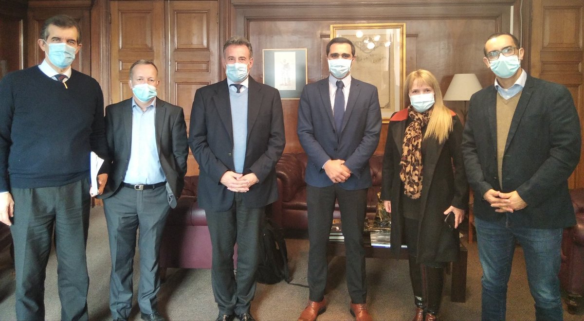 Autoridades del Ministerio de Salud recibieron a Representantes del Consejo Nacional de Resucitación de Uruguay.
