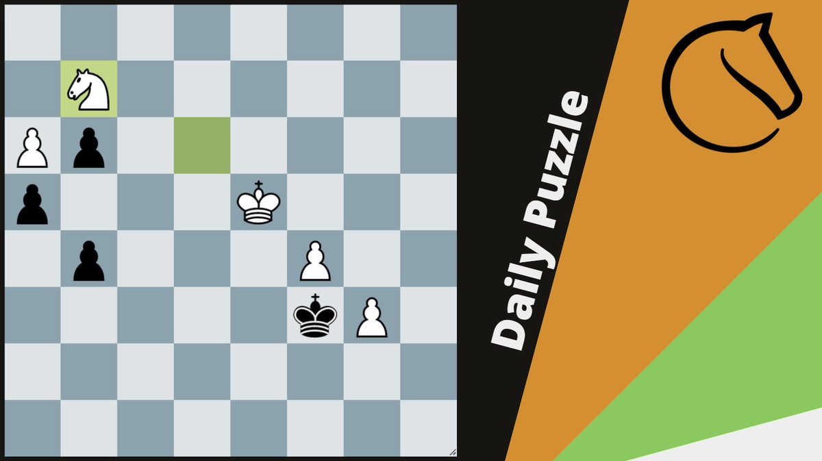 lichess's tweet image. Black is a whole Knight down! Is it still possible to win?
Black to play➡️lichess.org/training/50Y0t