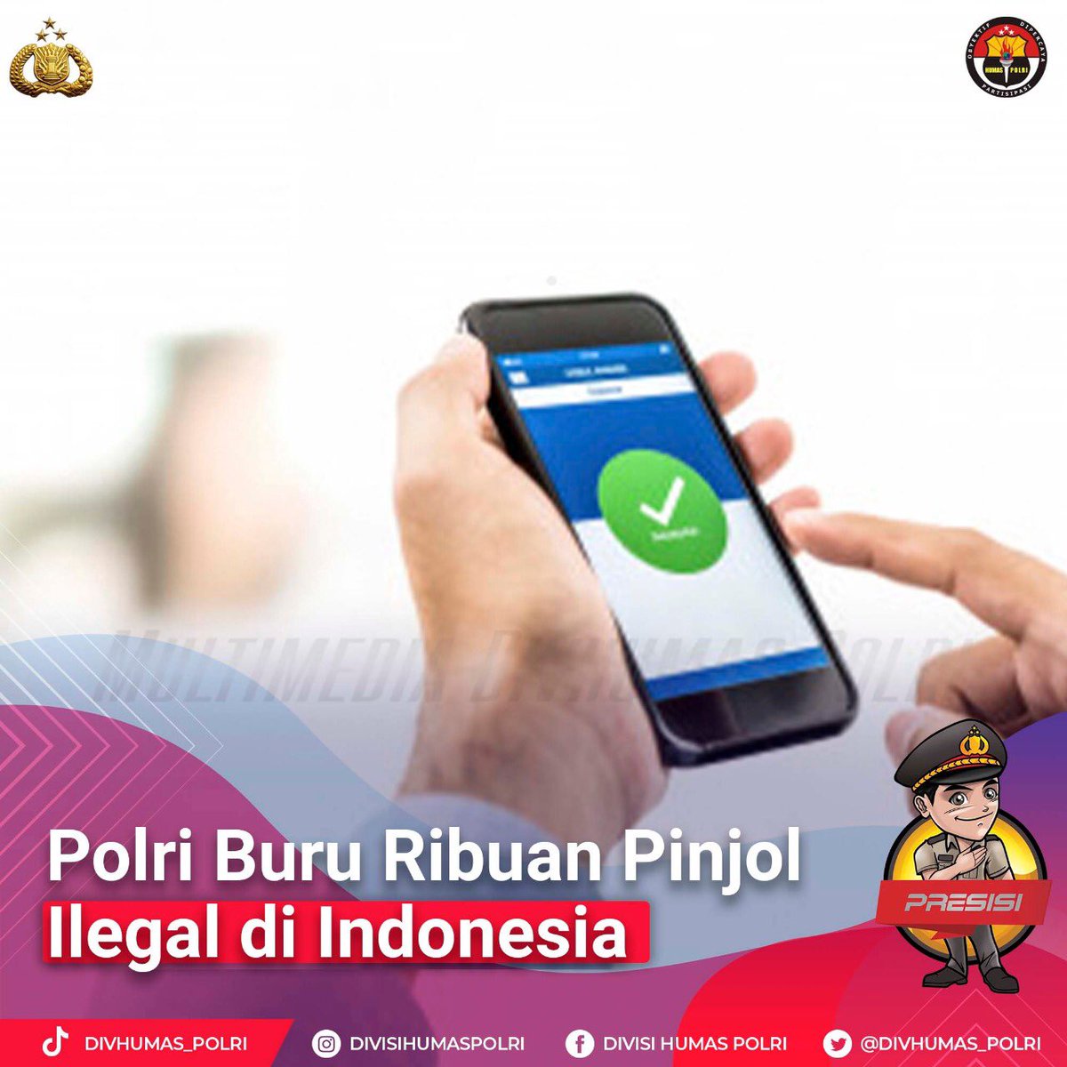 Humas Polri tweet media