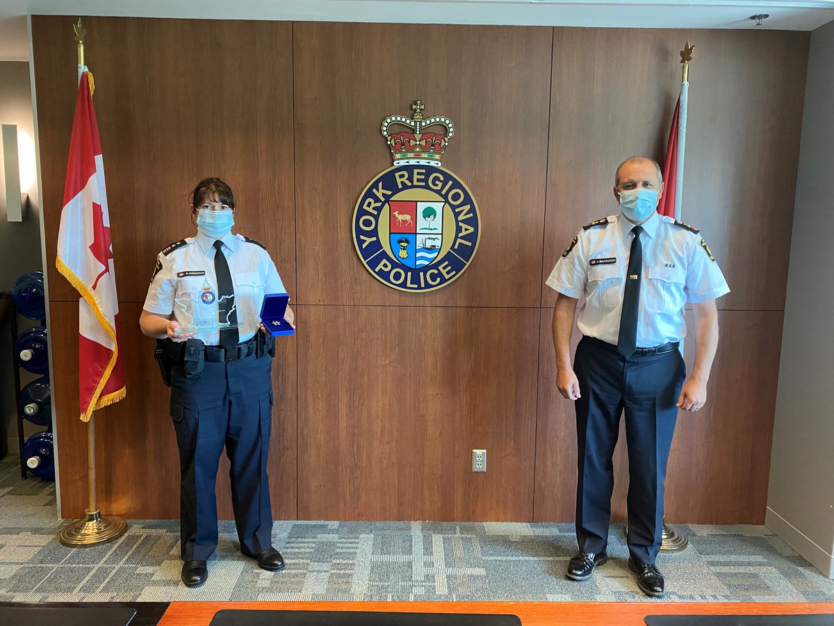 chiefmacsween's tweet photo. Today we celebrated @YRP Inspector Shannon Anderson with the Women of Distinction Award through our Women in Leadership ISN.  Shannon is a true leader who not only cares for her people but also works to bring positive change in the community #womeninleadership https://t.co/0MKOL6VIHd