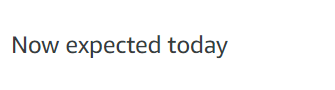 jeffreyslatton's tweet photo. FYI. This was ordered through @amazon, who also keeps updating the delivery date with mythical dates that come and go. Today it says "Now expected today." I'm not buying it. Even @FedEx isn't buying it. https://t.co/T0xstrxpGV