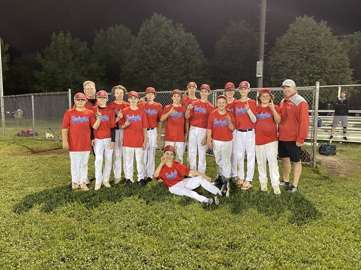 BHBaseball2019's tweet photo. Congrats the Burlington Middle School Independent League Champs. Defeated No. 1 seed Newton 4-3 in extra innings to bring home the title. Congrats !! Well done !! #futuredevs #winningisfun #baseball https://t.co/pIxTuDtvwl