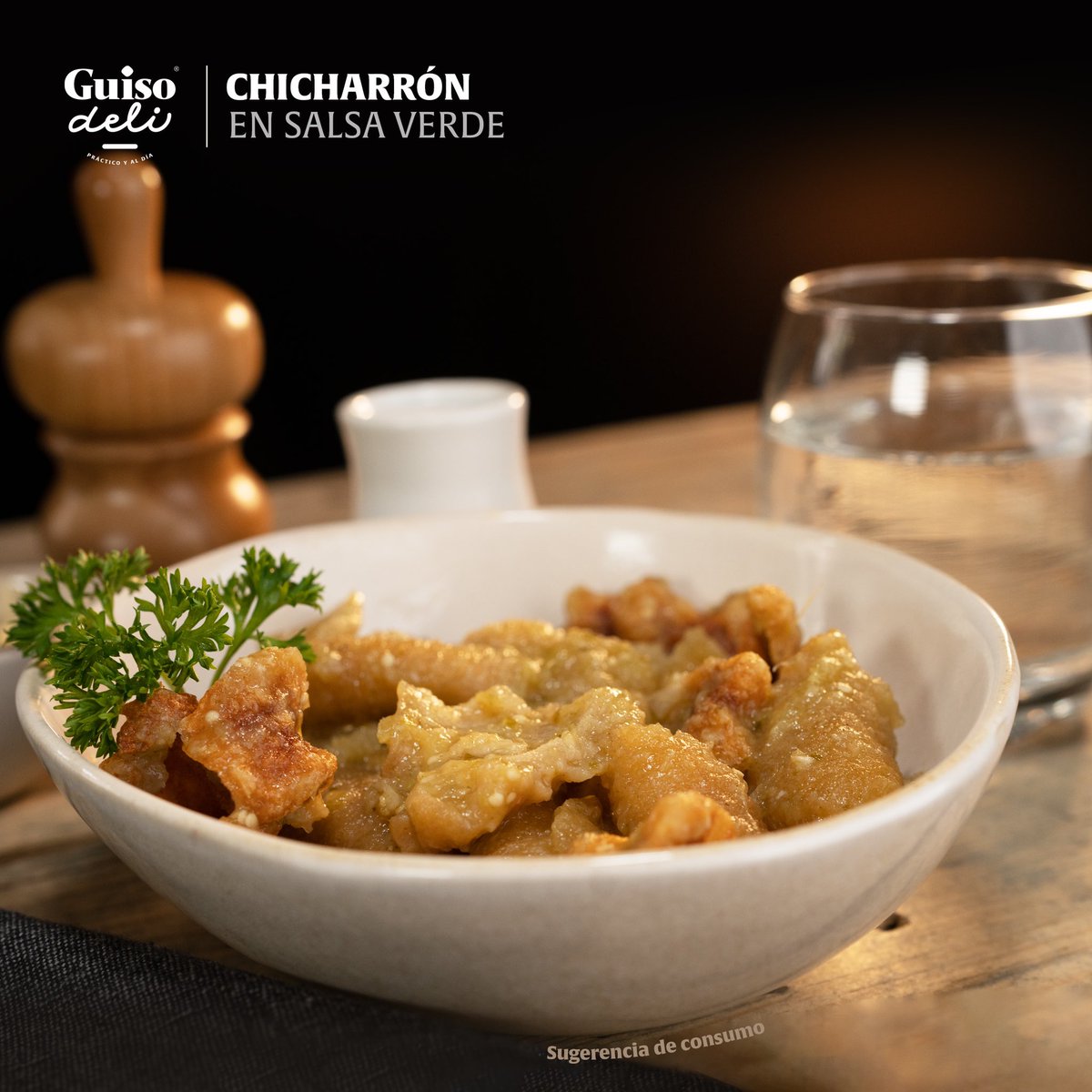 Disfruta el delicioso sabor de nuestro
#Chicharrón en #SalsaVerde 😋 un platillo tradicional de nuestra Cocina Mexicana.

#InstaFood #Foodie #FoodLover
#ComidaMexicana