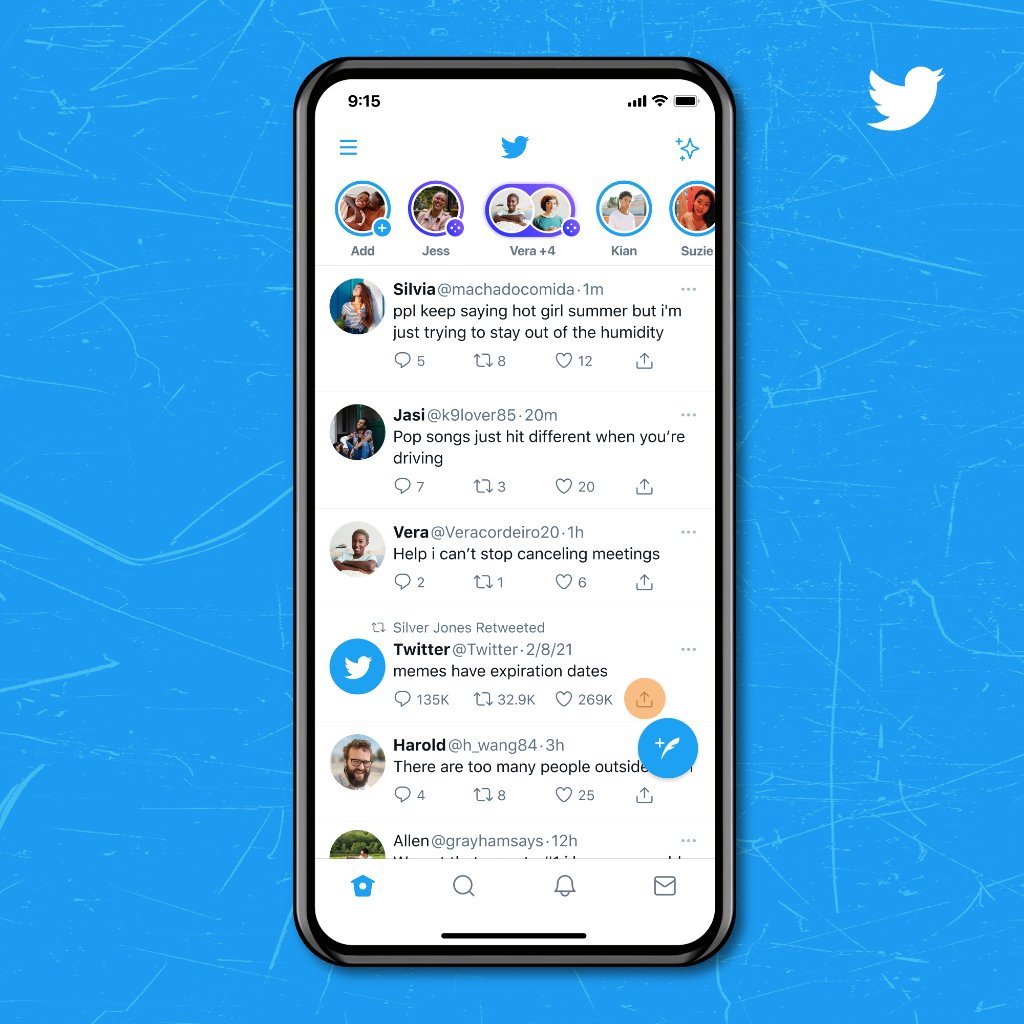 Twitter Support on Twitter: "Skip the screenshots –– sharing Tweets to  Instagram Stories right from the share menu is now rolling out to everyone  on iOS! Tap the share icon on a