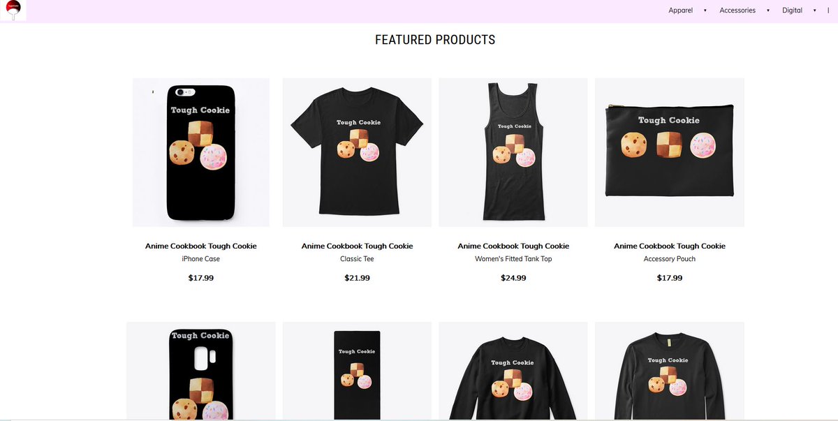 sugarcoder's tweet image. I just launched a new store on Spring. I hope that you like the &quot;Tough Cookie&quot; design and support me by getting something! tiny.cc/SCstore

#toughcookie #shirts #animebaking #animecookbook #animefood #cookies #dessertrecipes #anime #dessert
