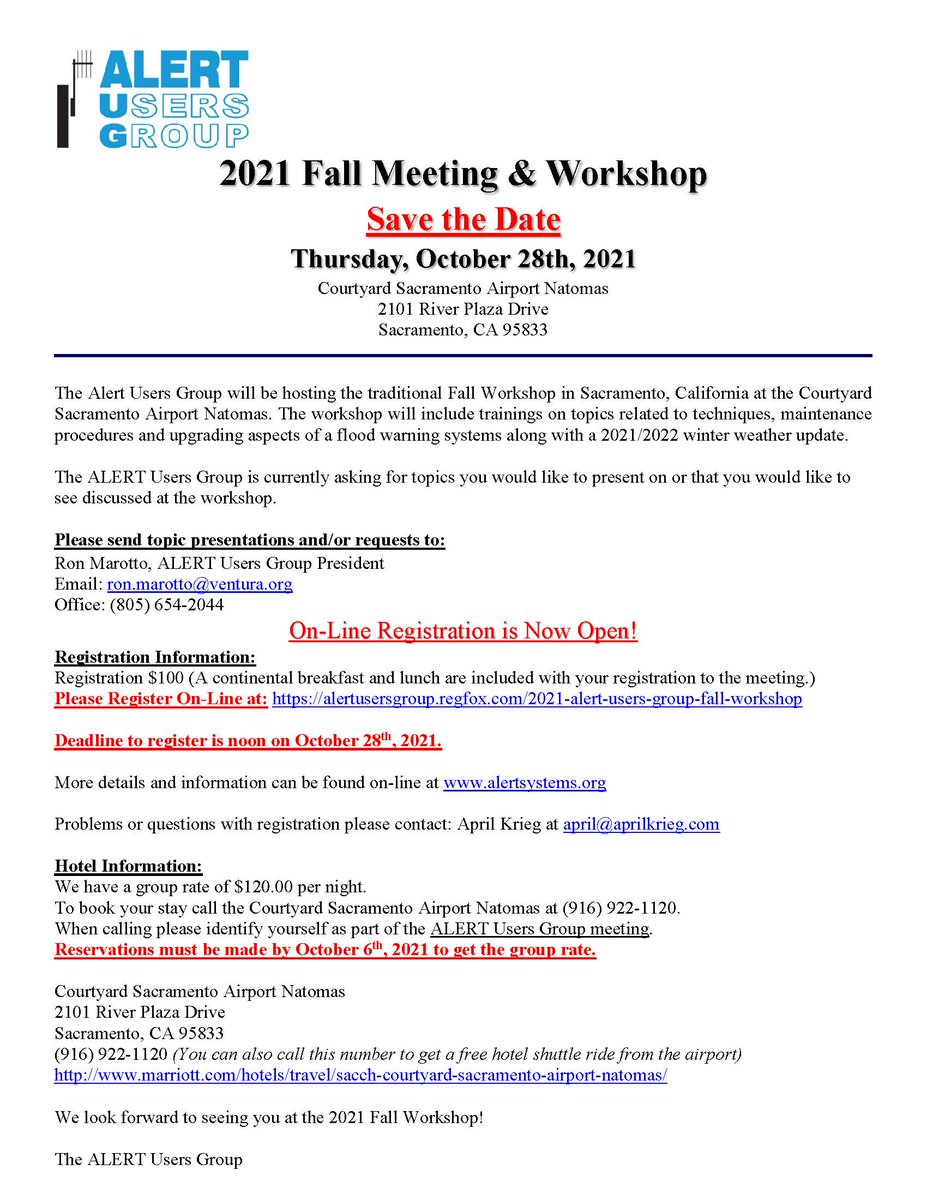 ALERT Users Group tweet media