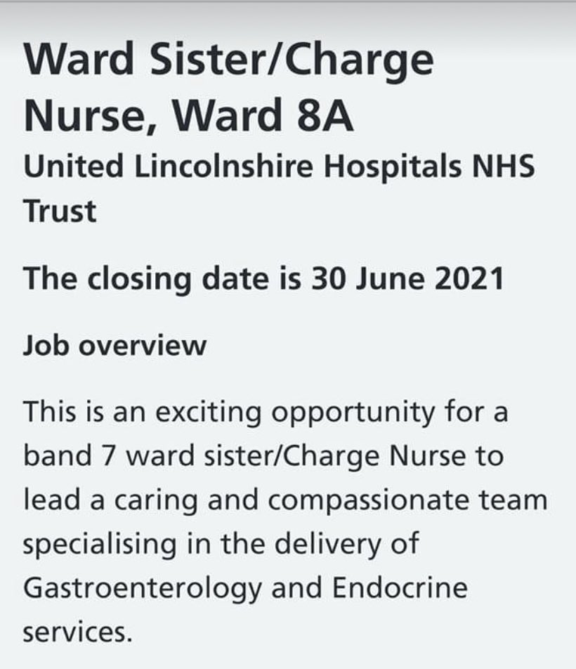 Donna Gibbins (@gibbinsdonna) on Twitter photo Fabulous opportunity to join and lead an amazing team at pilgrim hospital. <a href="/ULHT_News/">NHS United Lincs</a> <a href="/ULHT_Jobs/">ULHT Recruitment</a> 🌟🌟🌟 Fabulous opportunity to join and lead an amazing team at pilgrim hospital. <a href="/ULHT_News/">NHS United Lincs</a> <a href="/ULHT_Jobs/">ULHT Recruitment</a> 🌟🌟🌟