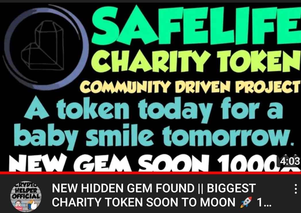 SafeLifeToken1 tweet picture