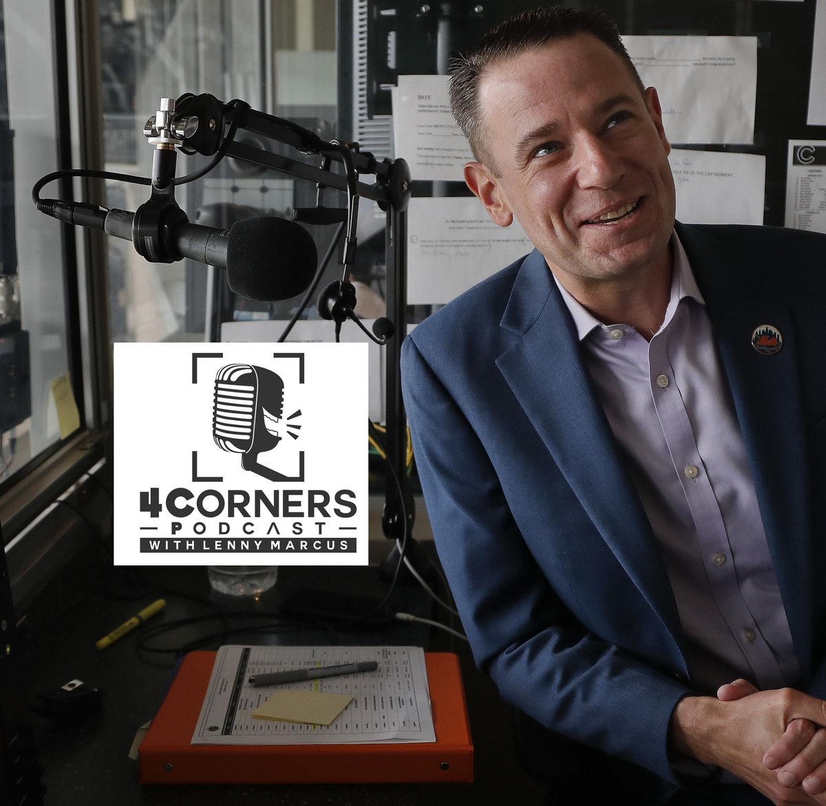 Comedian, Emmy winner and Mets PA Announcer <a href="/CosellPA/">Colin Cosell</a>  joins Lenny and Neil on the <a href="/4CPodcast/">4 Corners Podcast</a> to discuss his 4C's: From Comedy to the Mets, PA Announcing, Granddad Howard Cosell, and we do a Sports Announcing quiz. 
podcasts.apple.com/us/podcast/193… or thelaughbutton.com/podcasts/4-cor…