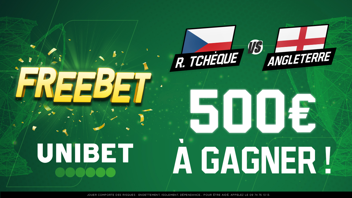 UnibetFrance's tweet photo. 💰 FREEEEEEEEBETS ! 10 x 50€ à gagner s'il y a au moins un but en deuxième période ⚽

👉 RT + FOLLOW @UnibetFrance pour participer https://t.co/7YZ5SukGw3