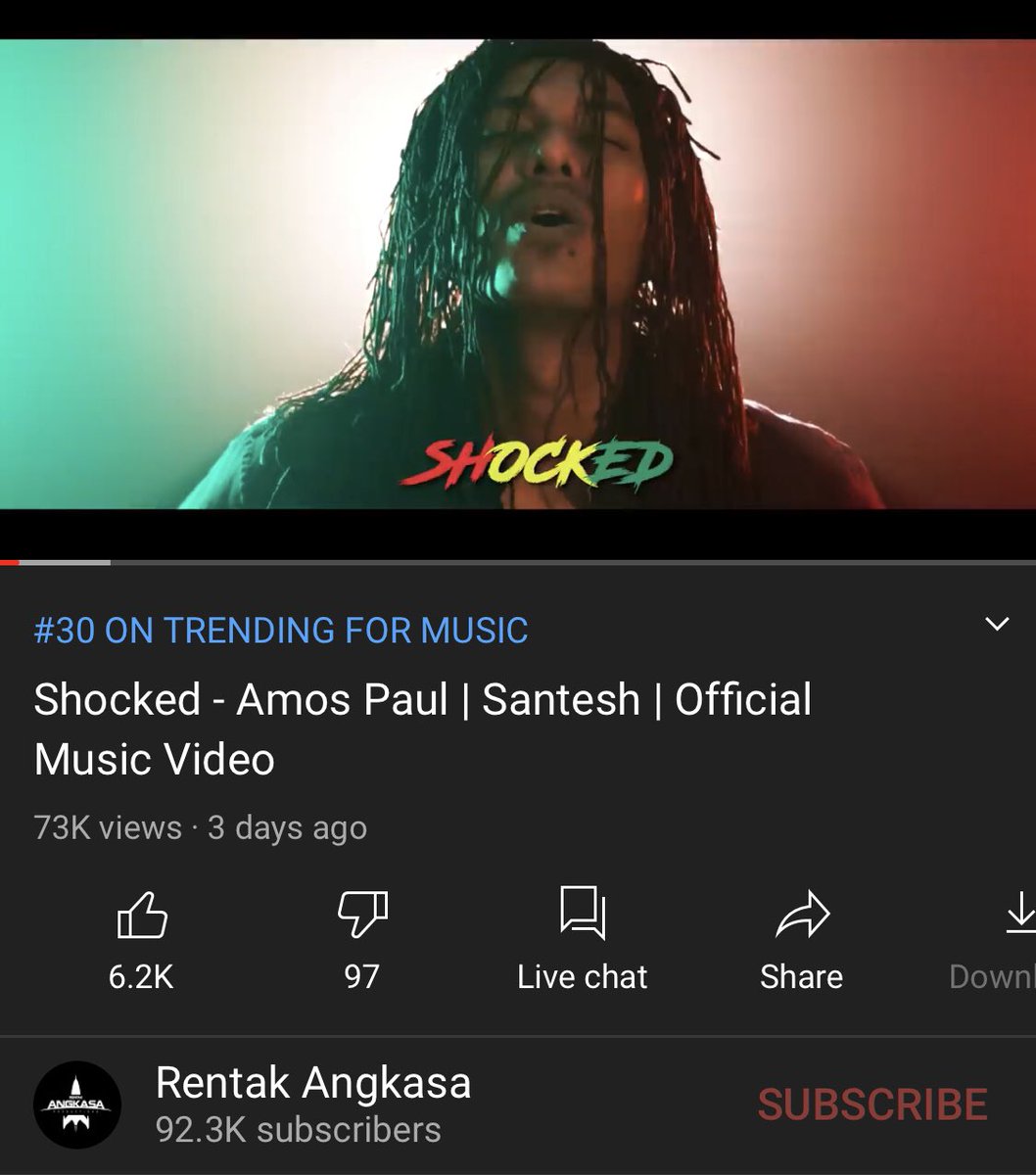Shocked - Amos Paul | Santesh | Official Music Video youtu.be/r3ldqYJl_Uc via <a href="/YouTube/">YouTube</a>