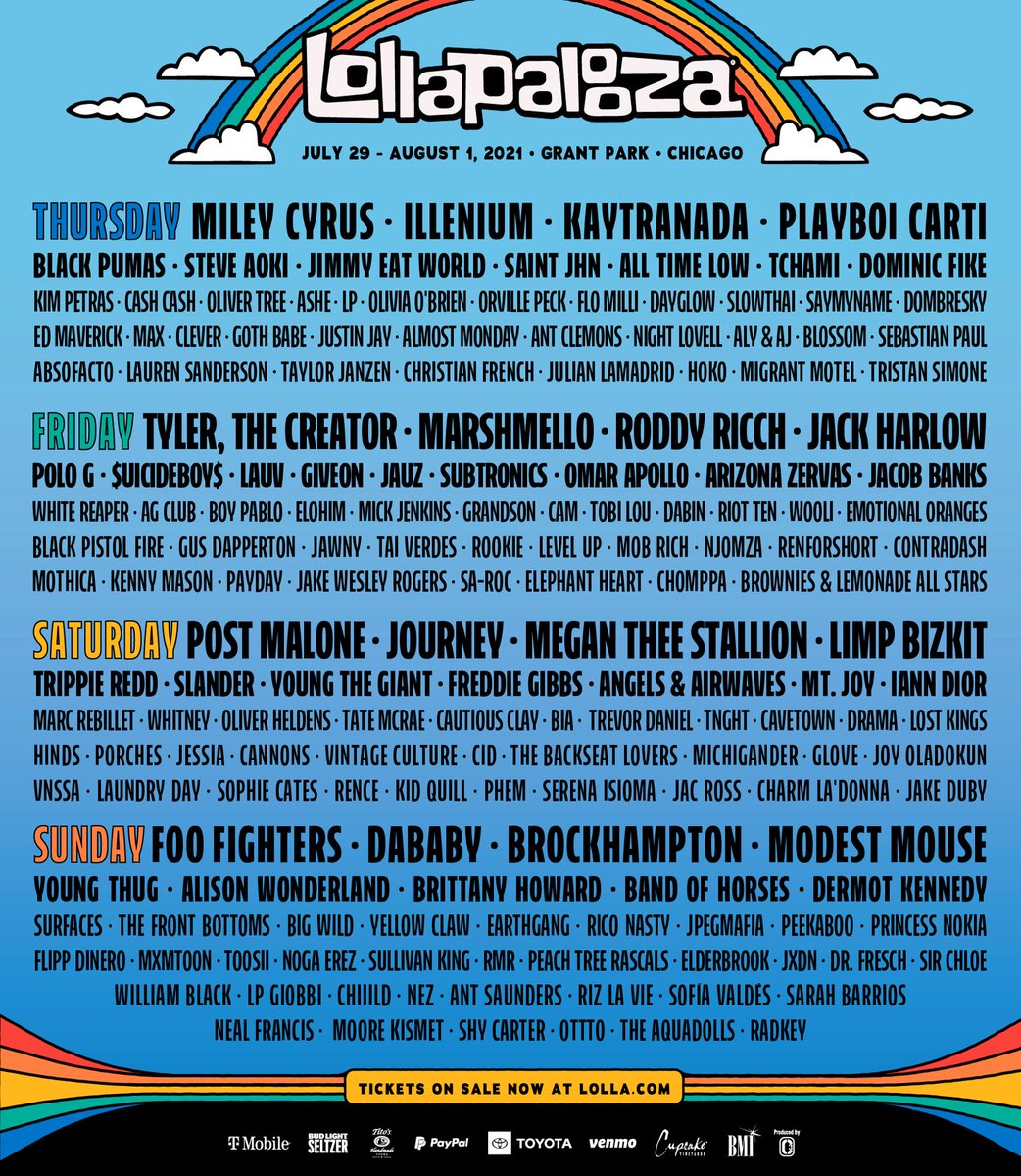 RadioNOW1009's tweet photo. Win your @lollapalooza tickets at 5p with @EliottKing during the #NowCountdown
Listen here➡️ https://t.co/eVITcpby3C https://t.co/BpgnRg7CbG