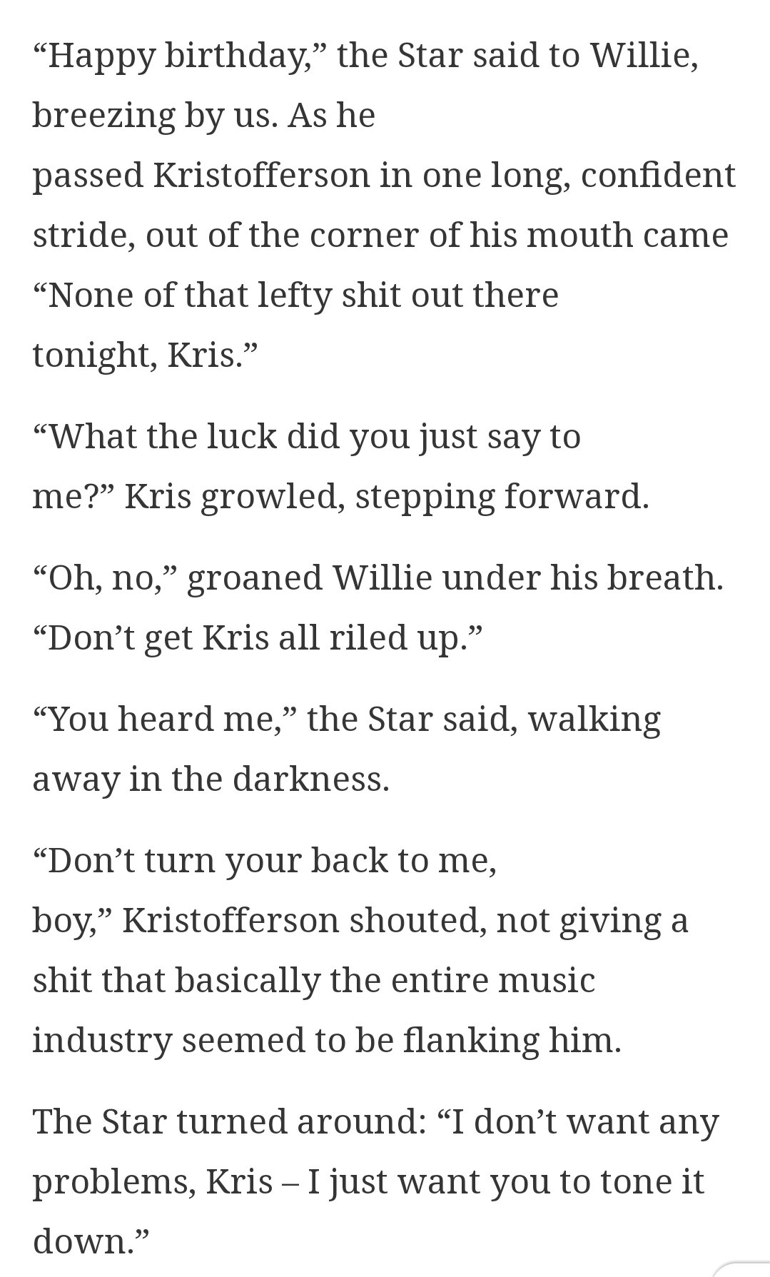 Happy birthday to a king

 