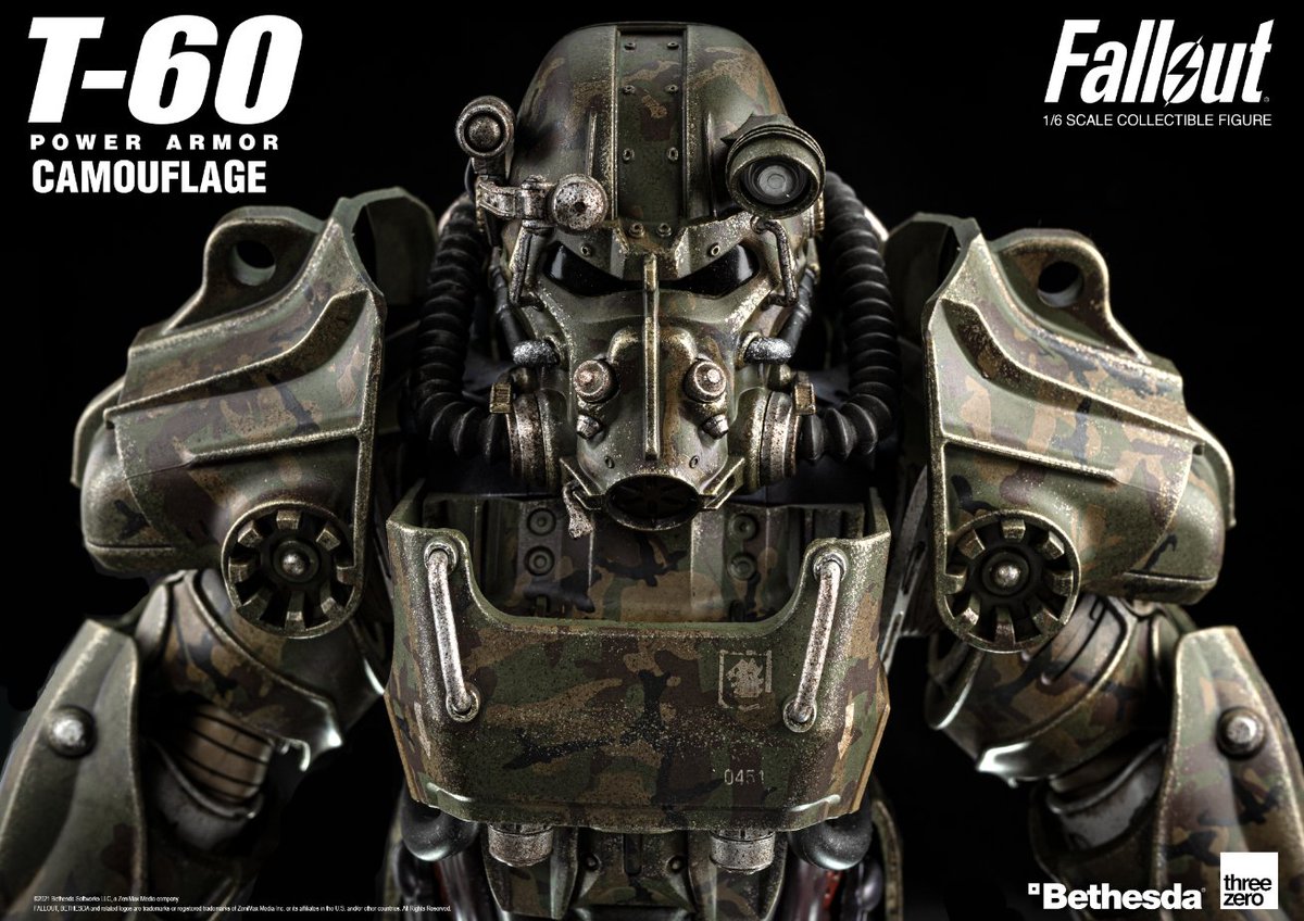 Threezerohk Fallout 1 6 T 60 Camouflage Power Armor Will Be Available For Pre Order At T Co Mwvwonqyff On June 25 At 9am Hkt June 24 9pm Edt Threezero Bethesda T60 Camouflage Powerarmor Threezerohk Fallout 1 6 T 60 Camouflage Power Armor Will Be Available For Pre Order At T Co Mwvwonqyff On June 25 At 9am Hkt June 24 9pm Edt Threezero Bethesda T60 Camouflage Powerarmor
