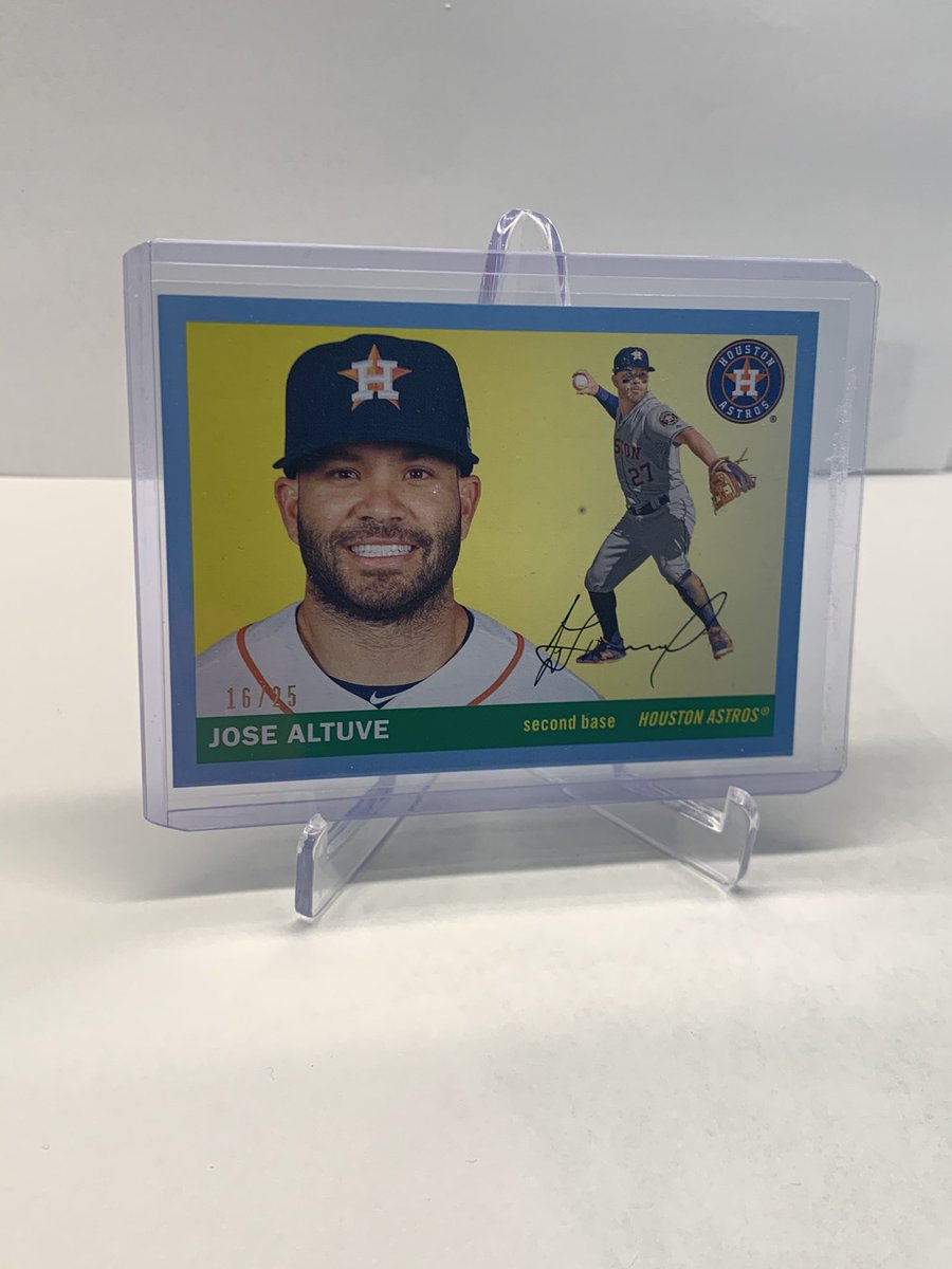 cardboardstack's tweet image. Altuve /25 
$5

@Hobby_Connect @sports_sell