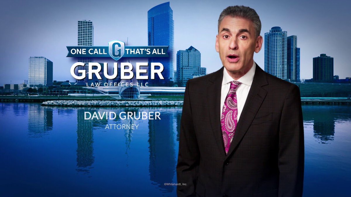 “Milwaukee is a terrible city”

Imagine not knowing about Gruber Law Offices.