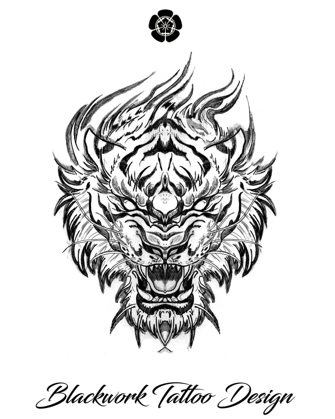 Tattoosday (A Tattoo Blog): Ben's Lion from Bang Saen