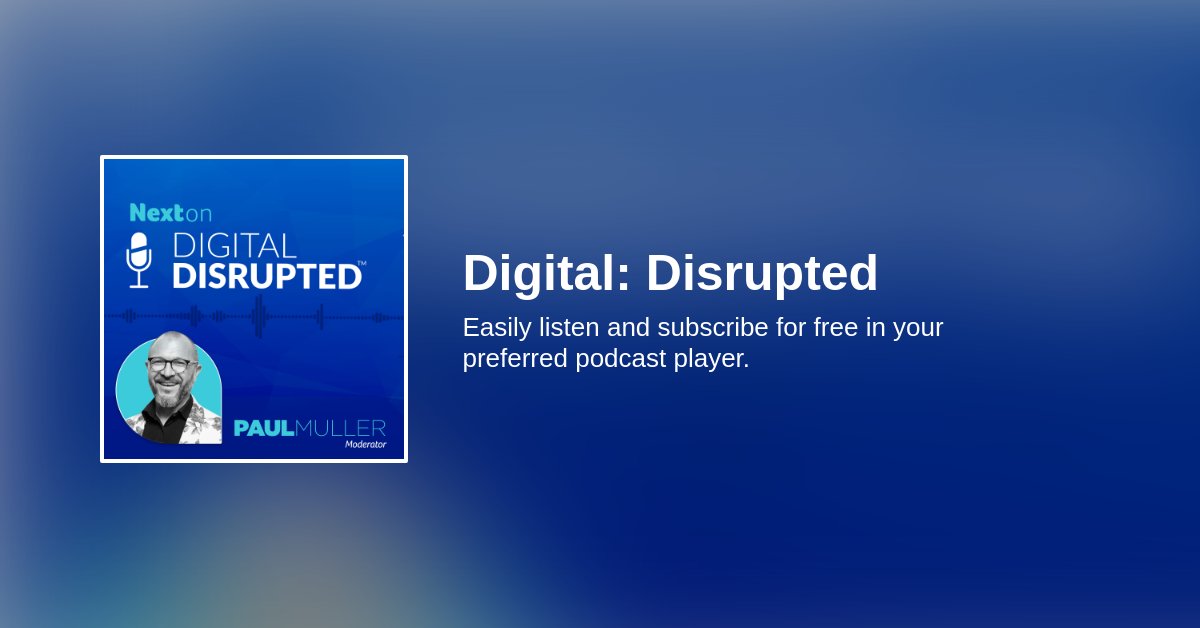 joysking727's tweet photo. We resist change because we are fearful of risk, but when we understand and trust the benefits, we embrace the opportunity. It was an honor (and a lot of fun) to join the #DigitalDisrupted podcast and talk about building trust with data. https://t.co/0s23ZvahSp #TeamVertica https://t.co/YOxxb1e6w2