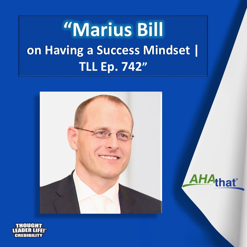 "Entrepreneurs are changing and shaping the world faster than every other group. A success mindset is what entrepreneurs need to thrive." ~ <a href="/Marius_Bill/">Marius</a>

Listen here:
thoughtleaderlife.com/thoughtleaderl…

#SuccessMindset #CredibilityNation #Podcast #sprinklingcredust #CPoP #ThoughtLeadership