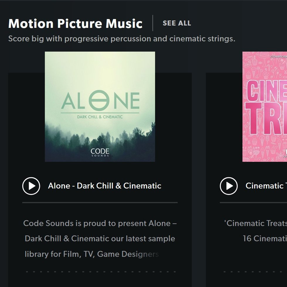 Big thanks to our friends at <a href="/sounds/">@sounds</a> and <a href="/NI_News/">Native Instruments</a> for Featuring our latest sample packs from Datacode &amp; Code Sounds! Find a massive selection of quality loops and samples from top labels on Sounds!
sounds.com/samples/creato…