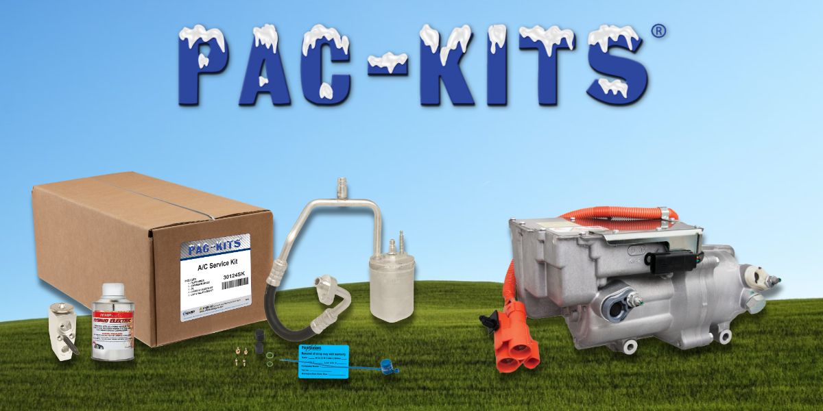 4Seasons's tweet image. PAC-Kits A/C Service Kits and SMP Temperature Control compressors are available for Hybrid and Electric Vehicle applications with quality and reliability you expect from PAC-Kits and SMPT.

#Hybrid #EV #ACKit #ServiceKit
