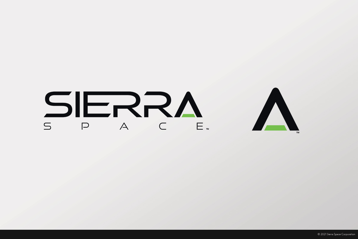 Psst! #DYK there’s hidden meaning behind <a href="/SierraSpaceCo/">Sierra Space</a>’s new logo? Top line of E &amp; R represent a runway for the Dream Chaser® spaceplane. The A is an abstract expression of #DreamChaser &amp; the green shows growth &amp; life. #SierraSpace bringing life to space &amp; space to life.
