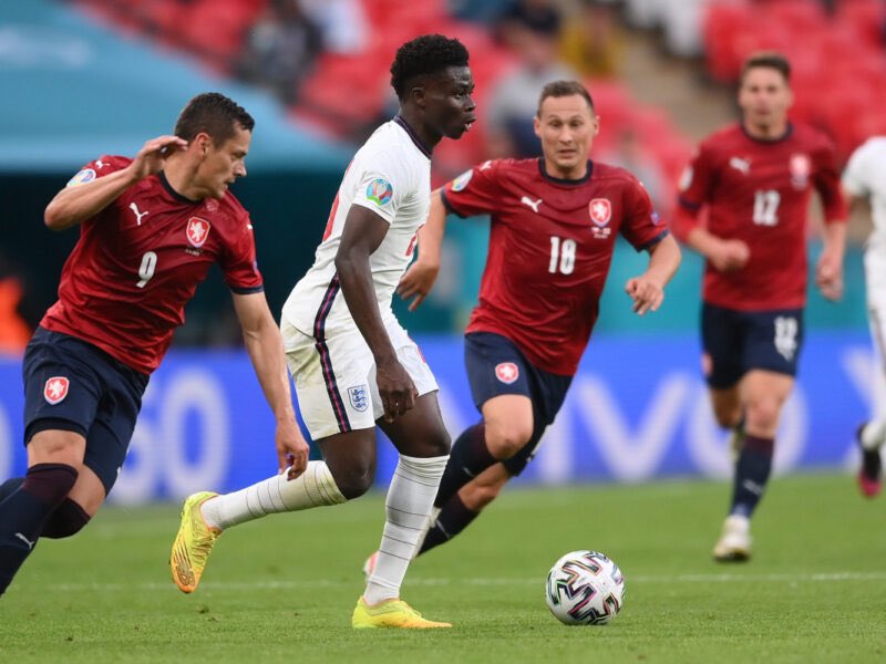 EnglandAcademy's tweet photo. 👏 Outstanding performance by Bukayo Saka 👏

#ENG #englandvsczech #EURO2020 https://t.co/TohlRftBlV