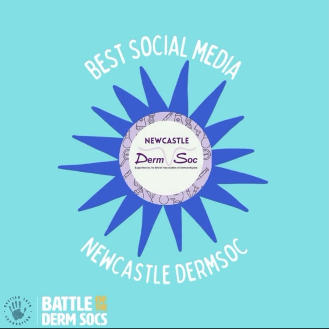 Newcastle DermSoc tweet media